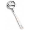 CAZO PEQUEÑO DE SERVIR DE ACERO INOX 9 CM