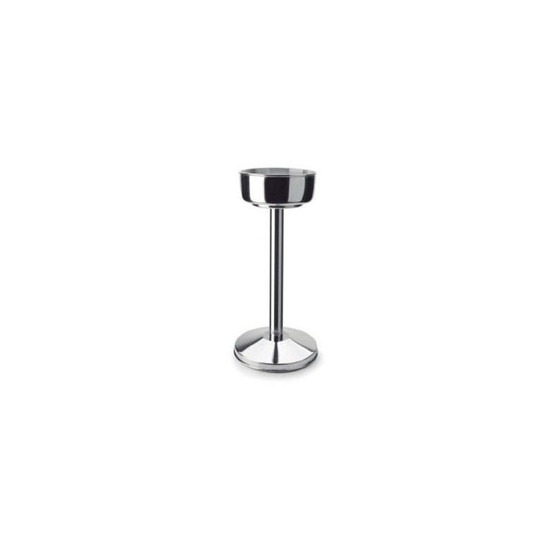 PIE DE CUBITERA PEQUEÑA DE ACERO INOX